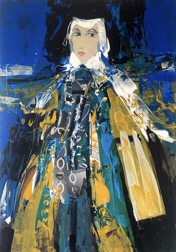 "FELIKA" aus der Serie "Femme de L 'Europe" by Andrej Peters, 회화 for Sale on Singulart