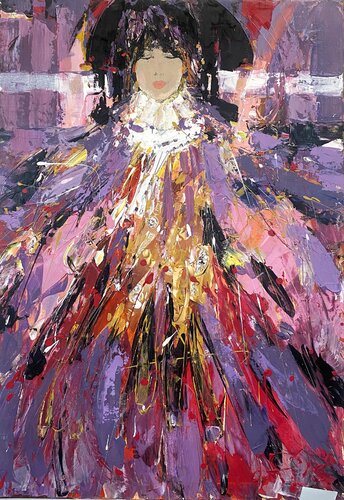 "HESTRA" aus der Serie "Femme de L 'Europe" by Andrej Peters, 회화 for Sale on Singulart