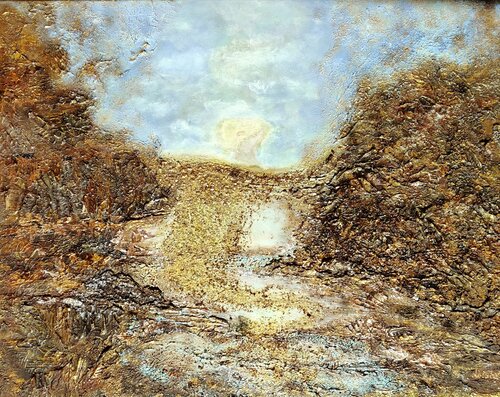 Golden Breath von Natalia Kison, Malerei kaufen auf Singulart