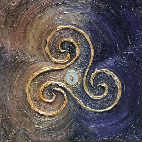 Genesis 0.0 - The First Impulse von Natalia Kison, Malerei kaufen auf Singulart