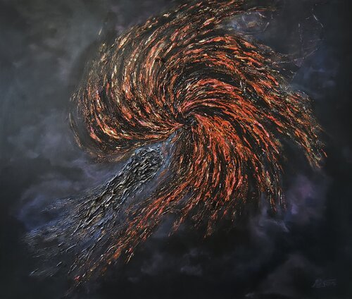 Genesis 1.2 - Code Activation van Natalia Kison, Schilderij te koop op Singulart