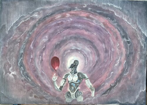 I feel, therefore I am von Rolsy, Malerei kaufen auf Singulart