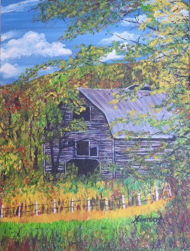 Barn Near Chewey von Julie Nierenberg, Malerei kaufen auf Singulart