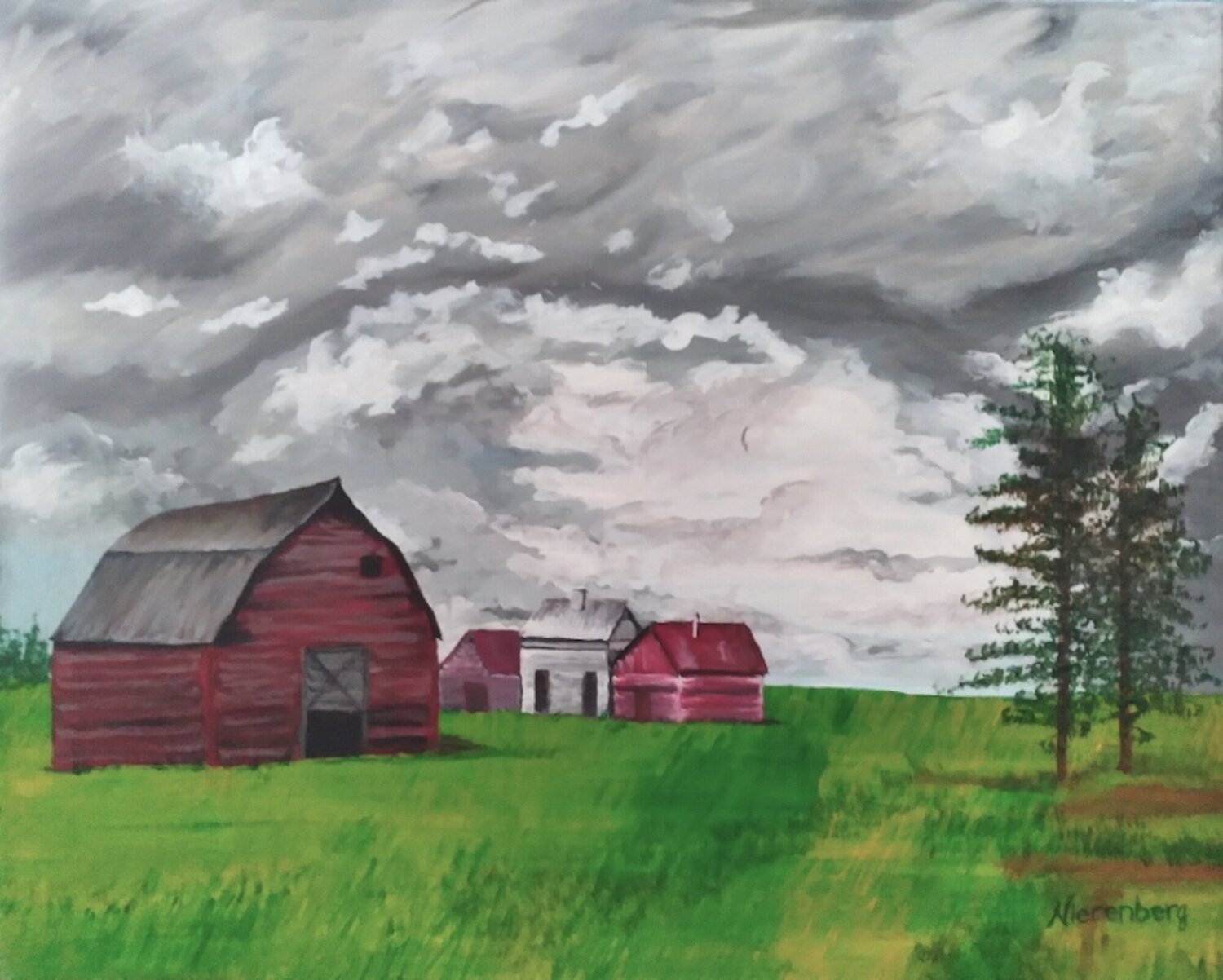 Barn and Wild Sky Julie Nierenberg