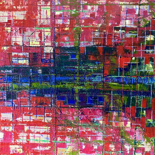 TWEED AGAIN van Amicie DE LA SERVIERE, Schilderij te koop op Singulart
