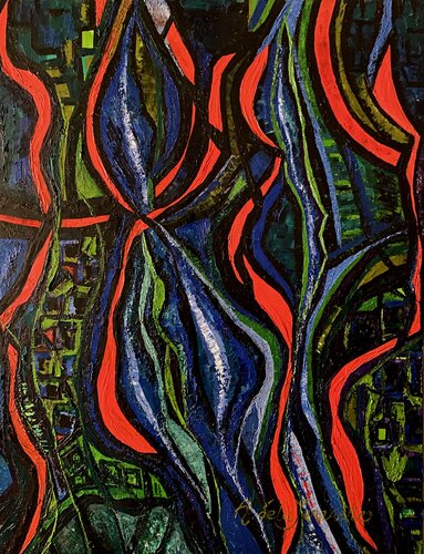 MEDUSA van Amicie DE LA SERVIERE, Schilderij te koop op Singulart