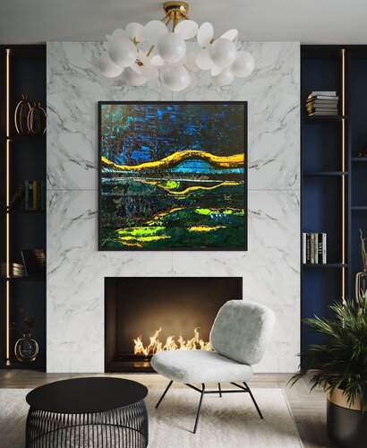 GAÏA by Amicie DE LA SERVIERE, Painting for Sale on Singulart