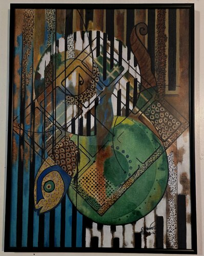 Schuppen der Zeit von Marwa Al-Timimi, Malerei kaufen auf Singulart