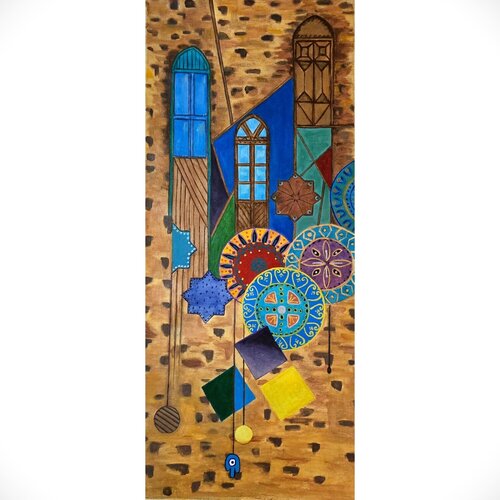 Stille Fassaden by Marwa Al-Timimi, Painting for Sale on Singulart