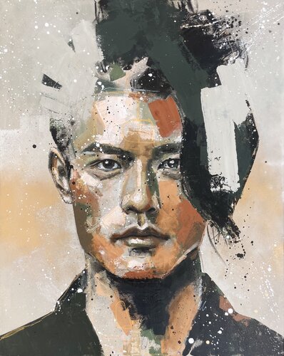 'The courage to be' par Wendy Helmes, Peinture en vente sur Singulart