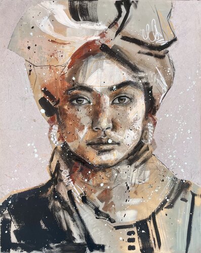 'When the heart leads' par Wendy Helmes, Peinture en vente sur Singulart