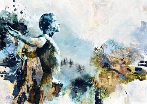 'My time to fly' par Wendy Helmes, Peinture en vente sur Singulart