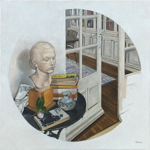 INTERIEUR par Christian JOUANDON, Peinture en vente sur Singulart