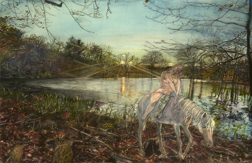 Stella By Starlight de Gregory Garcia, Pintura a la venta en Singulart