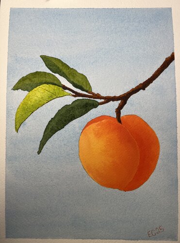 Peach di Elliot Chance, Pittura in vendita su Singulart