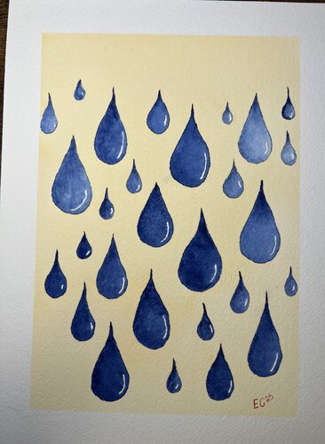 Summer Rain di Elliot Chance, Pittura in vendita su Singulart