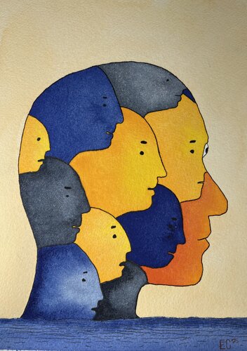 Multiplicity van Elliot Chance, Schilderij te koop op Singulart