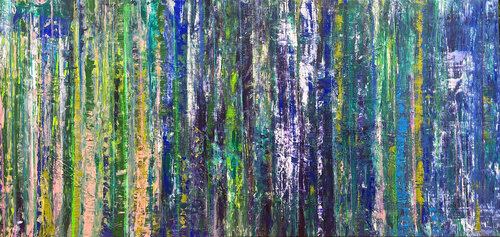 Blue Forest van Toni Nohe, Schilderij te koop op Singulart