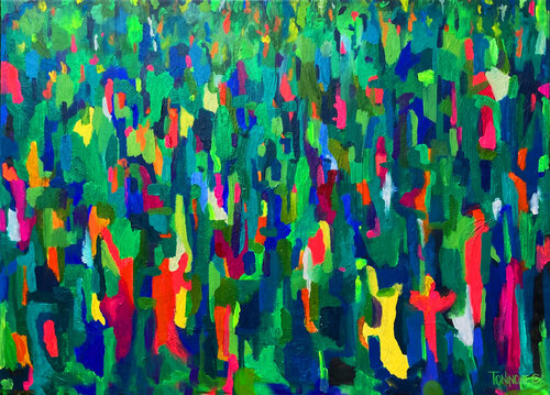 Sommerfest III di Toni Nohe, Pittura in vendita su Singulart