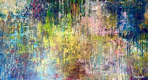 Die Funken di Toni Nohe, Pittura in vendita su Singulart