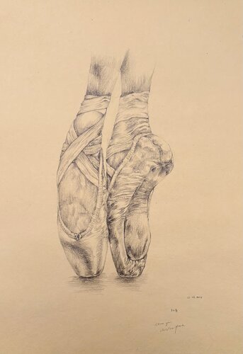 Chaussons de Ballet 2 von Chae Yun Christine Park, Zeichnungen kaufen auf Singulart