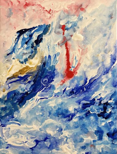 Cocktail soirée par Chae Yun Christine Park, Peinture en vente sur Singulart