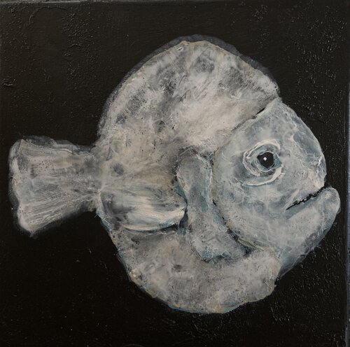 Fisch #2 di Kseniia Dobriakova, Pittura in vendita su Singulart