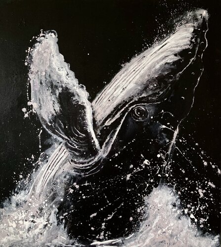 Fisch #7 di Kseniia Dobriakova, Pittura in vendita su Singulart