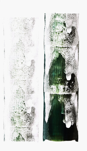 Montagnes Désintégration. di Aurore Poncet, Pittura in vendita su Singulart