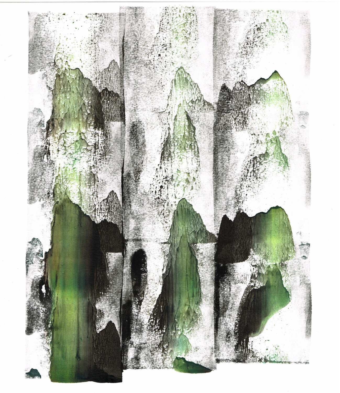 Montagnes vert de jade Aurore Poncet