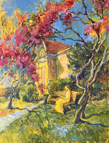 Le Jardin de l’Âme von Olena Vaskiv, Malerei kaufen auf Singulart