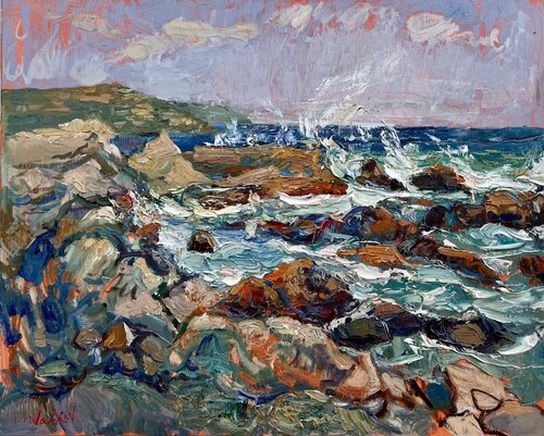 Le Souffle de la Mer von Olena Vaskiv, Malerei kaufen auf Singulart