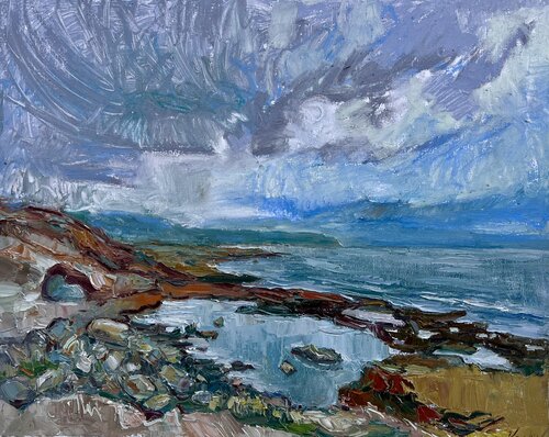 Mémoire de la Mer von Olena Vaskiv, Malerei kaufen auf Singulart