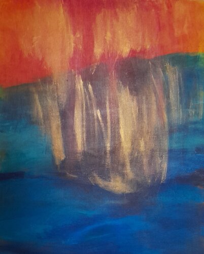 Ich brenne für dich von Cornelia Wilke-Leptin, Malerei kaufen auf Singulart