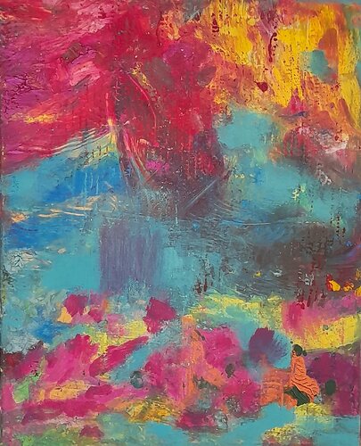 Liebe di Cornelia Wilke-Leptin, Pittura in vendita su Singulart