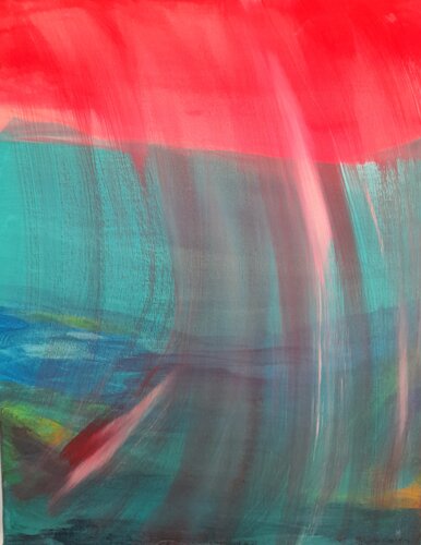 Nur ein Augenblick van Cornelia Wilke-Leptin, Schilderij te koop op Singulart