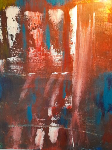 Zeit zum Nachdenken von Cornelia Wilke-Leptin, Malerei kaufen auf Singulart