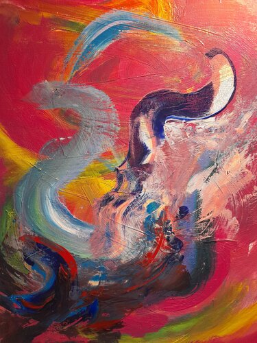 Tanz der Kräfte de Cornelia Wilke-Leptin, Pintura a la venta en Singulart