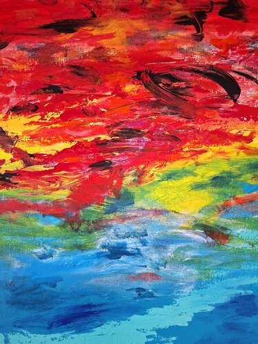 Wohin? Quo vadis? (Ostern 2026) par Cornelia Wilke-Leptin, Peinture en vente sur Singulart