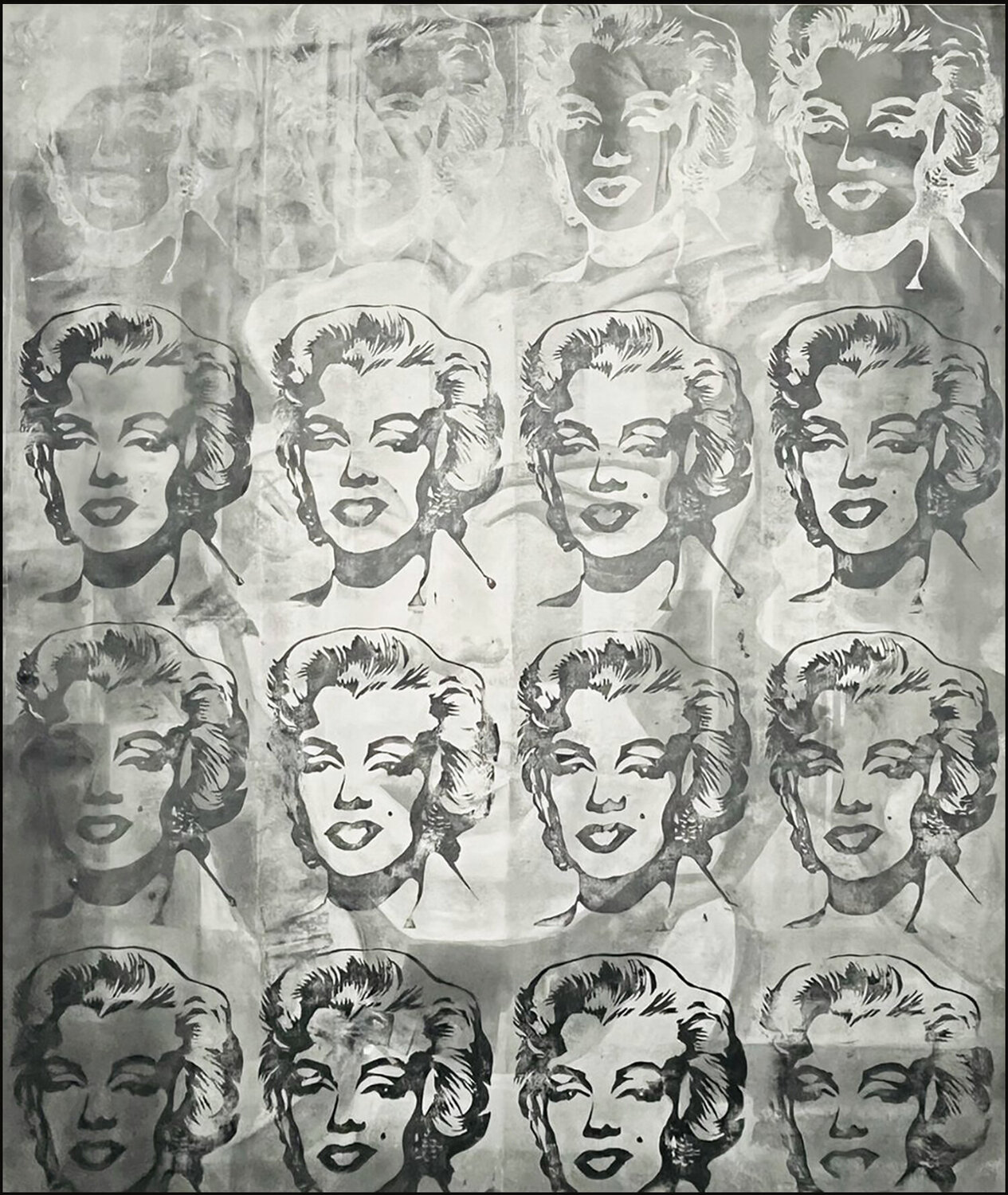 “16 Shades of Monroe” Indika Wijewardana Originalgemälde zu verkaufen