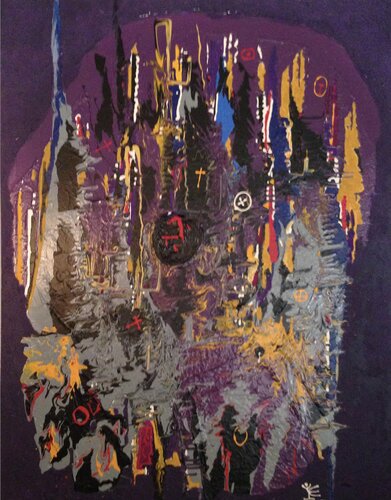 Urban Chaos de Ivan Engelhart, Pintura a la venta en Singulart