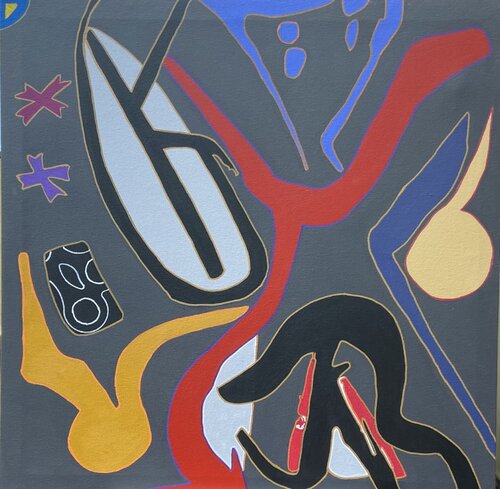Block Party de Ivan Engelhart, Pintura a la venta en Singulart