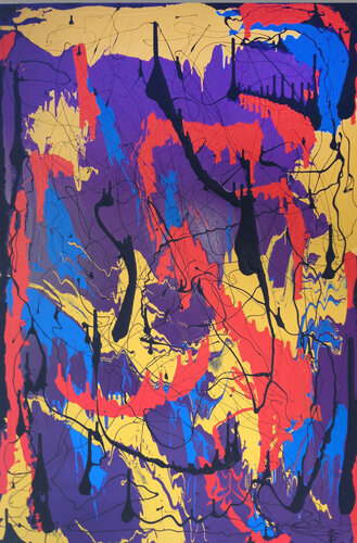 Spiderweb de Ivan Engelhart, Pintura a la venta en Singulart