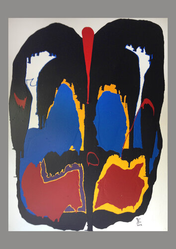 Comflict de Ivan Engelhart, Pintura a la venta en Singulart