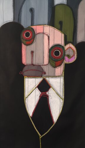 MISTER PIG di Cino Angioni, Pittura in vendita su Singulart