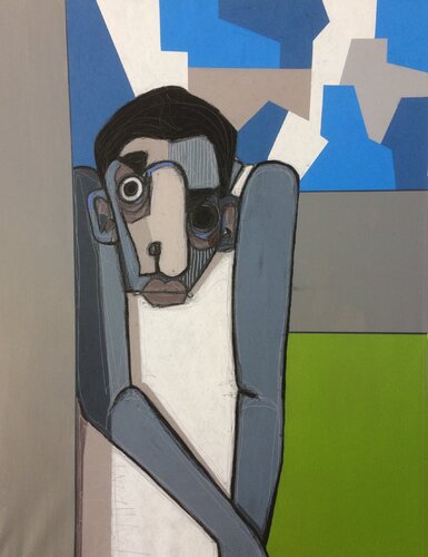 NEL MIO GIARDINO di Cino Angioni, Pittura in vendita su Singulart