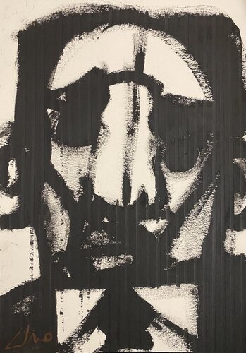 SOLO UN UOMO di Cino Angioni, Pittura in vendita su Singulart