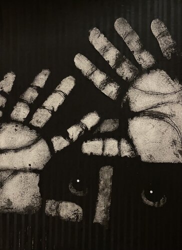 IL BUCO van Cino Angioni, Schilderij te koop op Singulart