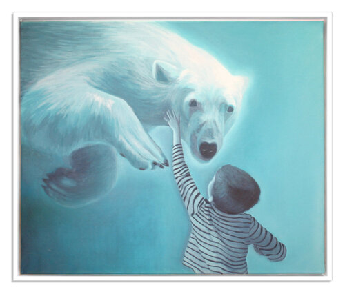 Polarbear van Caroline Metzler, Schilderij te koop op Singulart