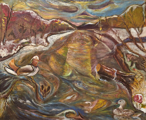 The reconciliation of the "Underwater" by Camilo Osorio Suarez, Painting for Sale on Singulart